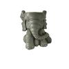 Minimalist Big Ears Like Flower Pot, Cute Flower Pot Resin Statue Handicraft, Suitable for Outdoor Garden and Garden Decoration