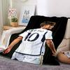 Player Field Blankets Flannel Printed Breathable Warm Throw Blanket for Home Office Bedspreads 0708a54