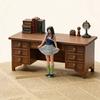 Cute Resin Miniature Girl Model In Bright Dress Perfect For Small Home Additions