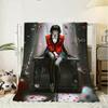 Comics Kakegurui Throw 240g Flannel Blanket Lightweight Soft Skin-friendly Summer Thin Throw Blanket
