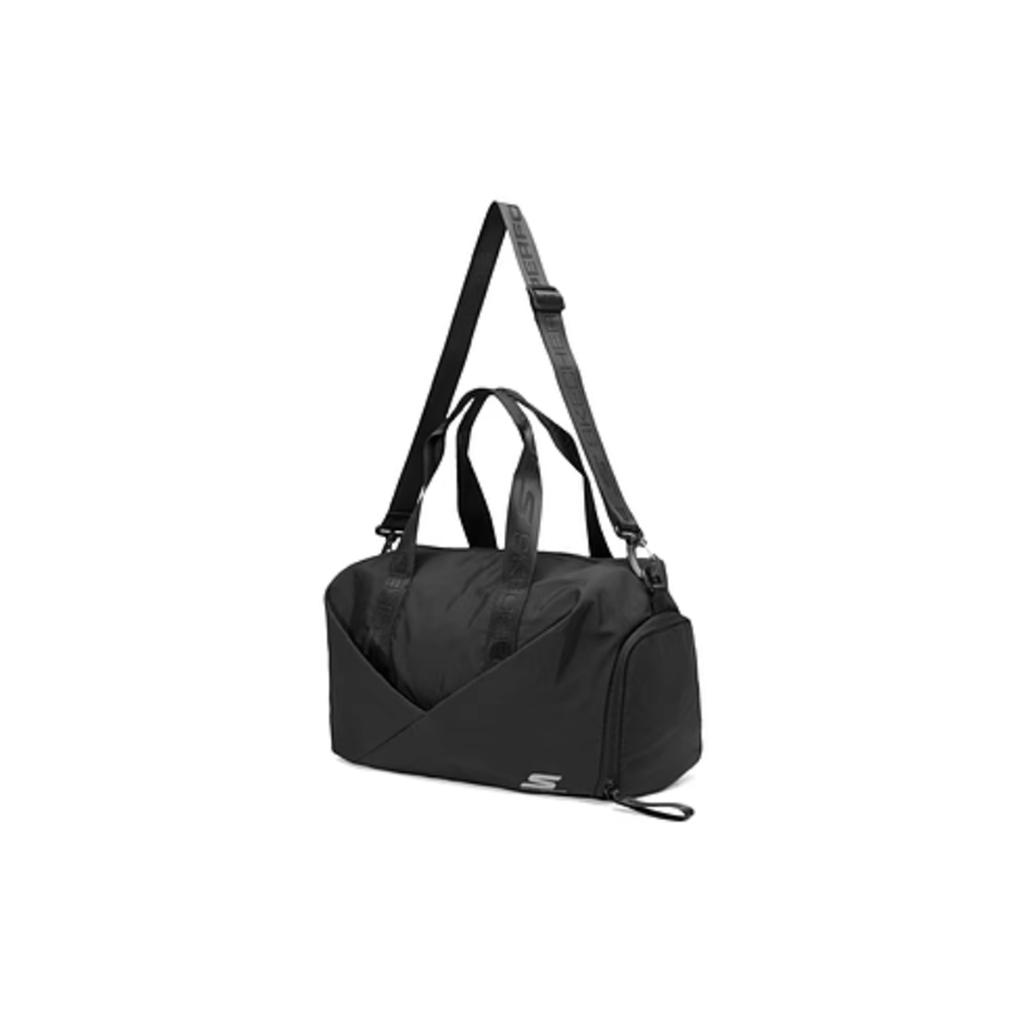 New Skechers Water-Repellent Fabric Handbag Shoulder Bag Crossbody Bag Regular Unisex Carbon Black P223U024-0018