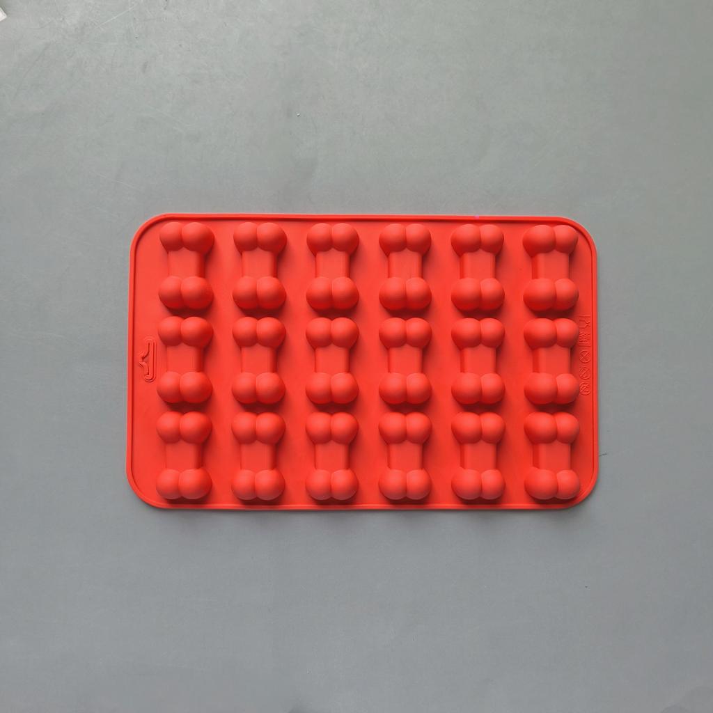 Silicone Molds Puppy Dog Paw and Bone Molds for Baking Chocolate Candy Jelly Dog Treats Ice Cube Bpa Free Moulds