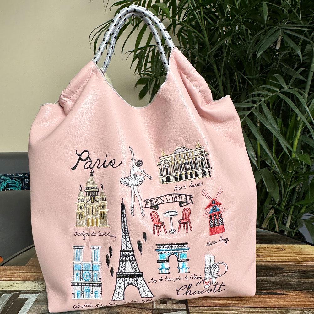 Women's Embroidered Large Capacity Leather Tote - Fashionable, Versatile, Eco-Friendly Handbag