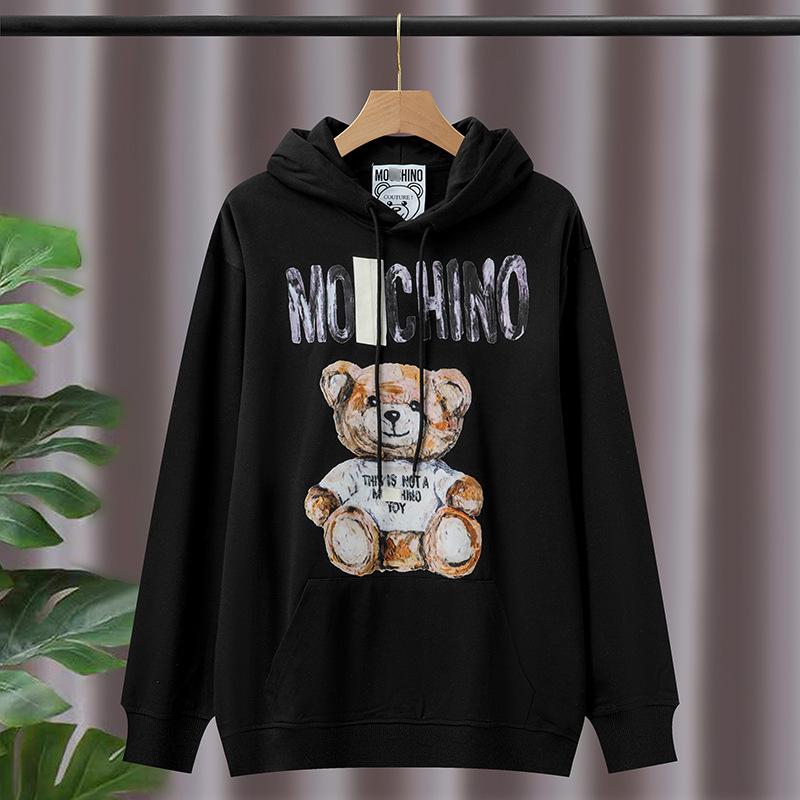 Correct Version Mos+ Fashion Tie-Dye Hoodie: New Loose Casual Cotton Sweatshirt for Autumn and Winter.