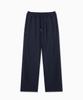PSSHOPPER Curved Washed Wide Sweatpants [Navy]