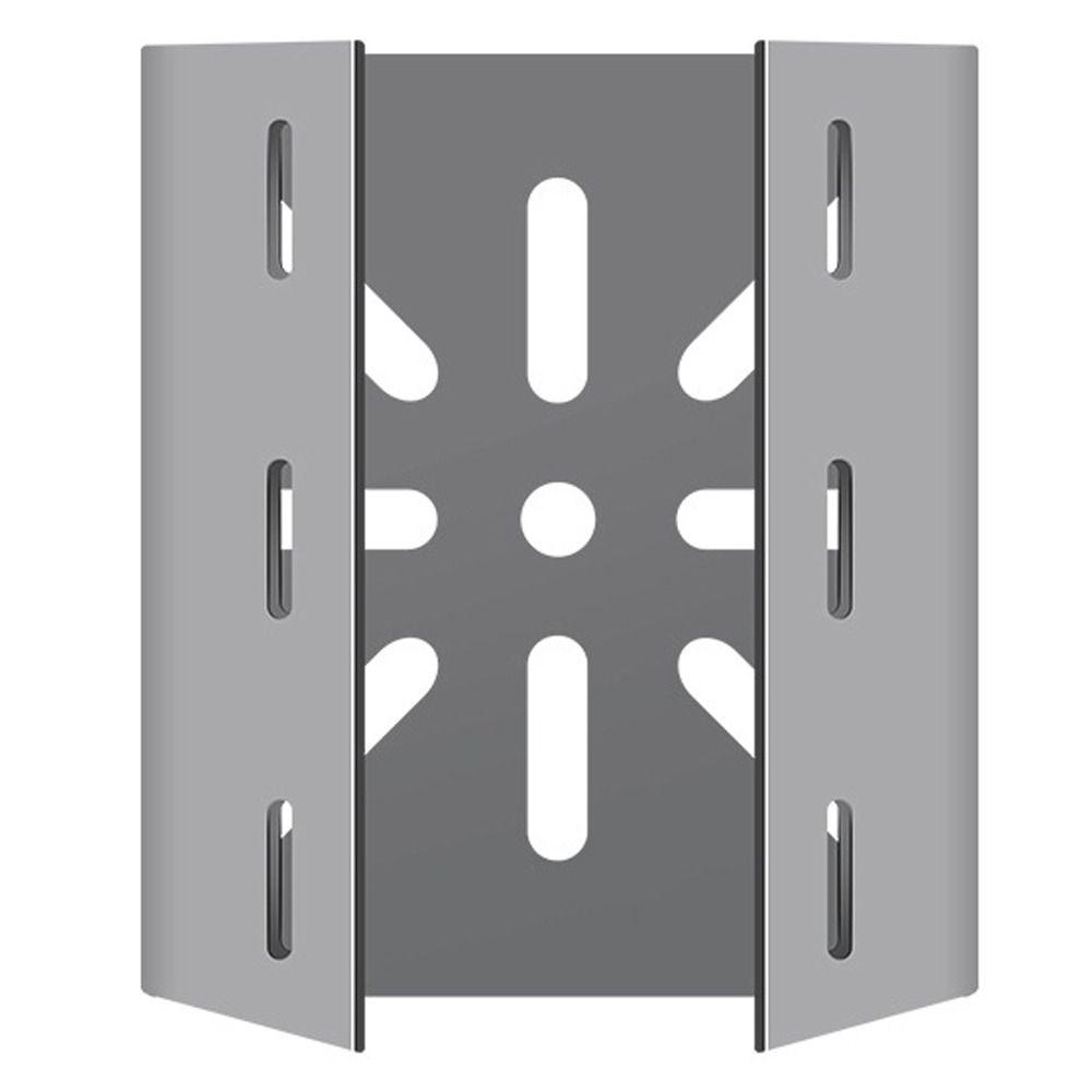 Stainless Steel Vertical Mast Mount Brackets Flexible Positioning Wall Mounting Bracket Indoor Use
