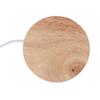 Led Wood Lamp Base Led Light Base Lamp Holder Art Ornament Home Decoration Display Stand With Remote Control Usb
