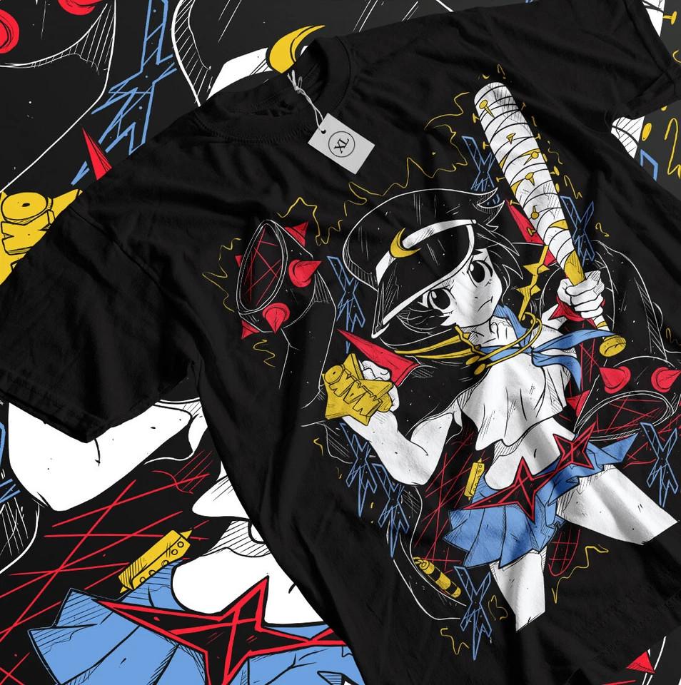 Mako Unisexkanshoku Tshirt Kill La Kill Ryuko Matoi Harajuku Japan Shirt