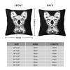 Sphynx Cat Pillow Case Sphynx Tattooed Polyester Bedroom Pillowcase Zipper Spring Retro Cover