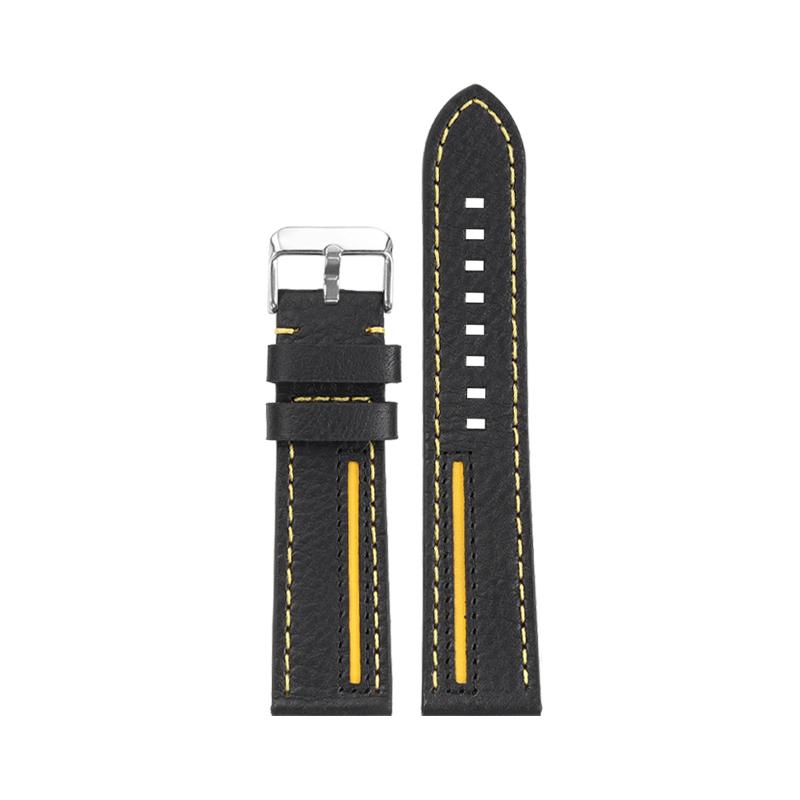 22mm Italian Leather Bracelet For Casio Edifice Heart of the Earth EFR-303CL Leather Watchband Efr-303d/l Watch Strap 22mm ECB-9