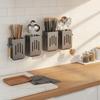 Utensil Holders Household Kitchen Cutlery Holder Drainer For Chopstick Forks Spoons Storage Racks Tabletop Organizer
