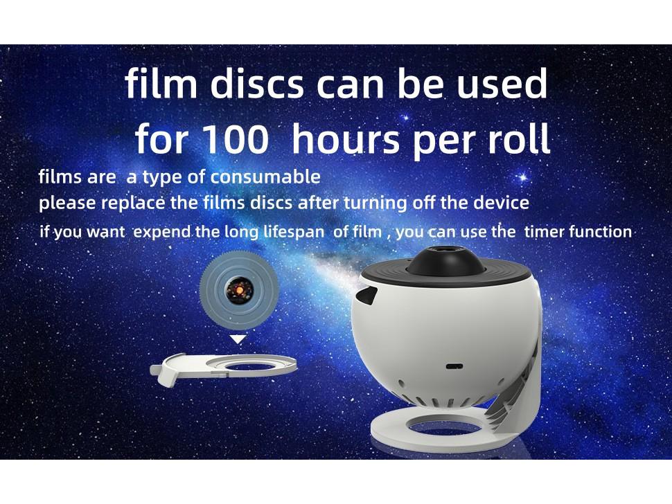 Galaxy Star Androm Planetarium Projector