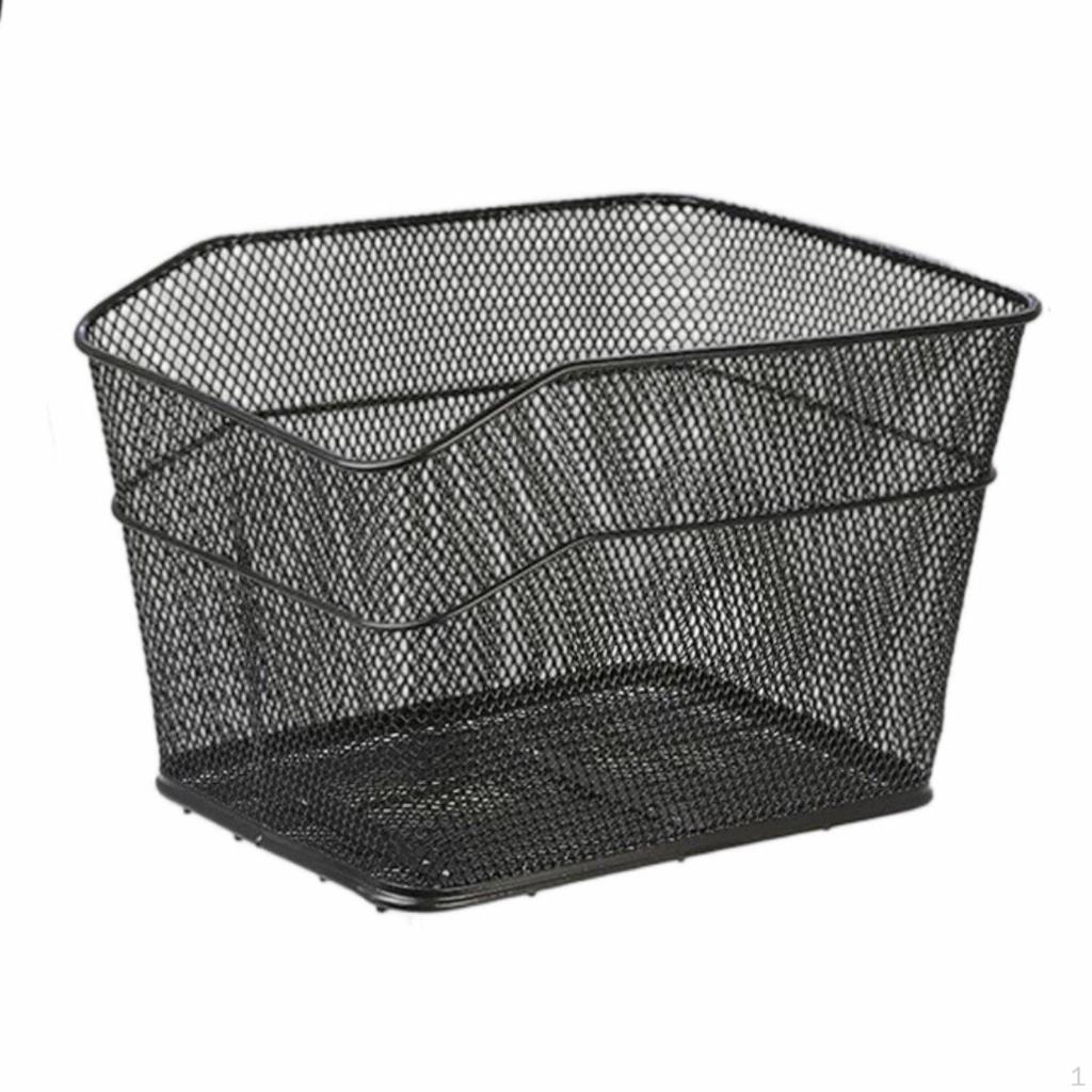 Rear Cycle Basket Easy To Install Bike Heavy Duty Transport Gear for School, Shopping,