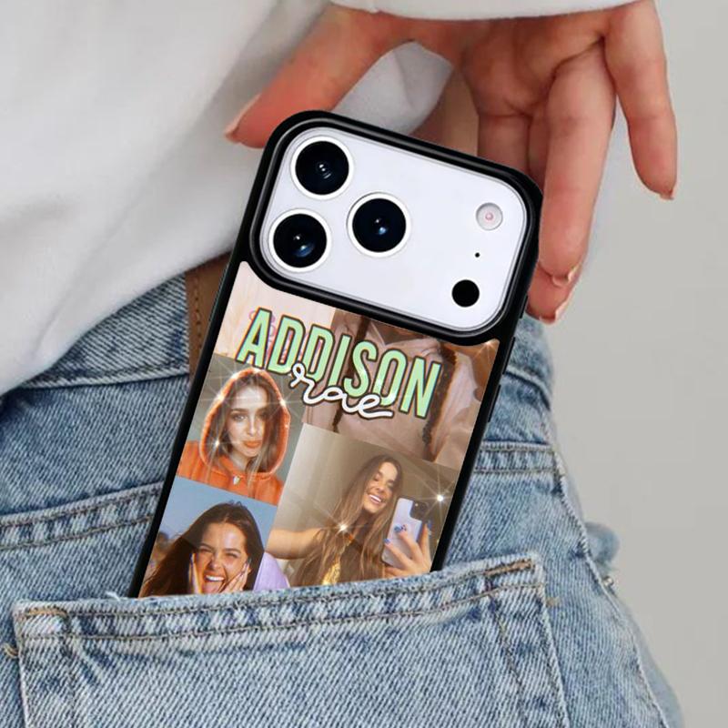 Addison Rae Phone Case for iPhone 16e 15 14 13 12 17 Pro Max Plus Air 17pro Cover Coque