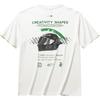 Anta Simple Round Neck Casual Letter Print Sports Short Sleeve T-Shirt Unisex Tops 172631112V-2