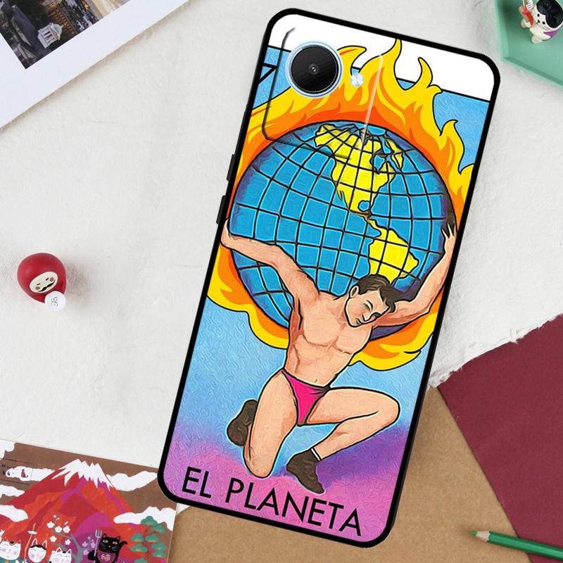 Mexican Bingo Loteria For Realme 14 Pro Plus 13 10 11 12 GT 6 5 6T GT7 Pro C61 C55 C53 C51 C21Y C25S C67 C75 Case