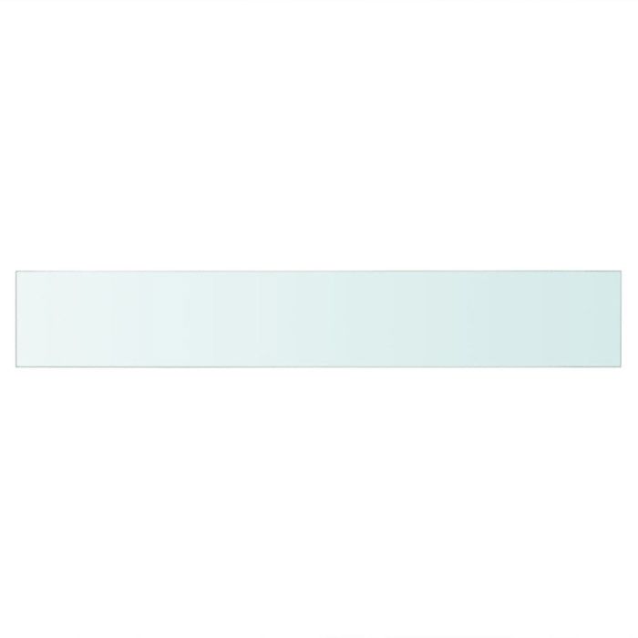 VidaXL Shelf Panel Transparent Glass 80 X 12 Cm