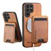 Magnetic Flip Magsafe Leather Phone Case For Samsung Galaxy S26 S25 Ultra Edge S24 S23 S22 S21 FE Plus FE + Card Slot Wallet