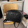 Business Men's PU Backpack Computer Backpack Student Large Capacity Schoolbag