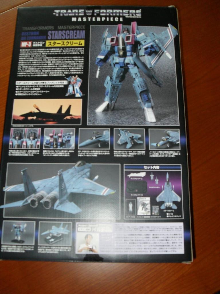 Transformers Masterpiece Starscream MP-3
