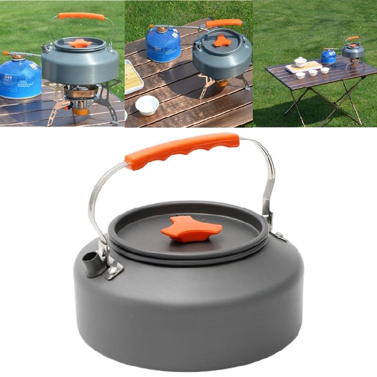 Outdoor Camping Coffee and Teas Kettle Portable Teapot Aluminum Camp Teas Coffee Pots Water Boilers for Picnics