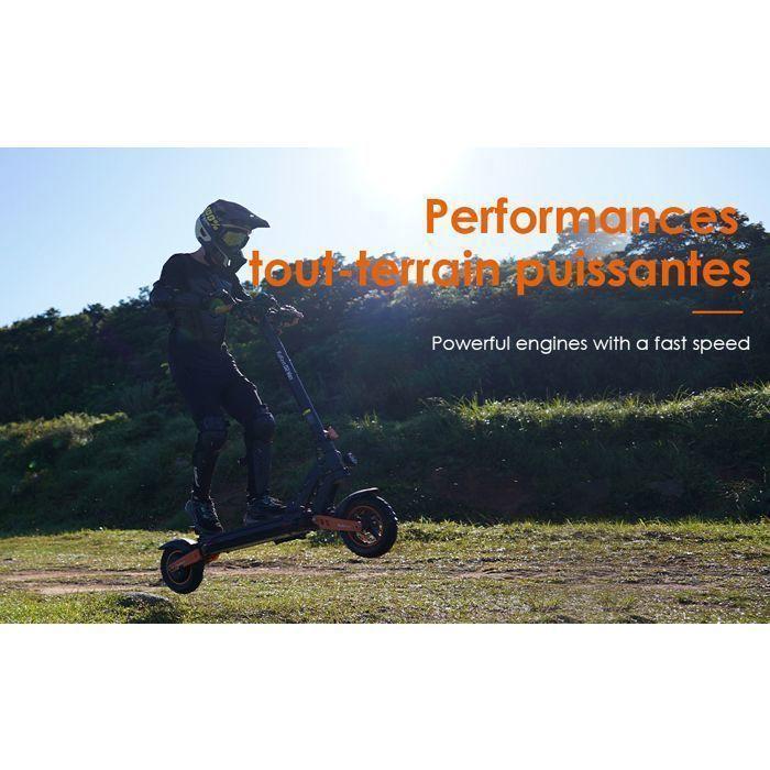 Scooter électrique KUKIRIN G2 MAX - 1000 W -- 48 V - Batterie 20 Ah - 55 km/h