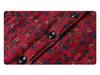 Pure Cotton Jacquard Jacket - Fleece-Lined Winter Coat for Middle-Aged and Elderly Women