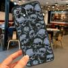 Skeleton Skull Art Case For Xiaomi 14T Pro 11T 12T 13T 13 14 15 Ultra POCO X7 Pro X3 X5 X6 F5 F6 M6 Pro Coque