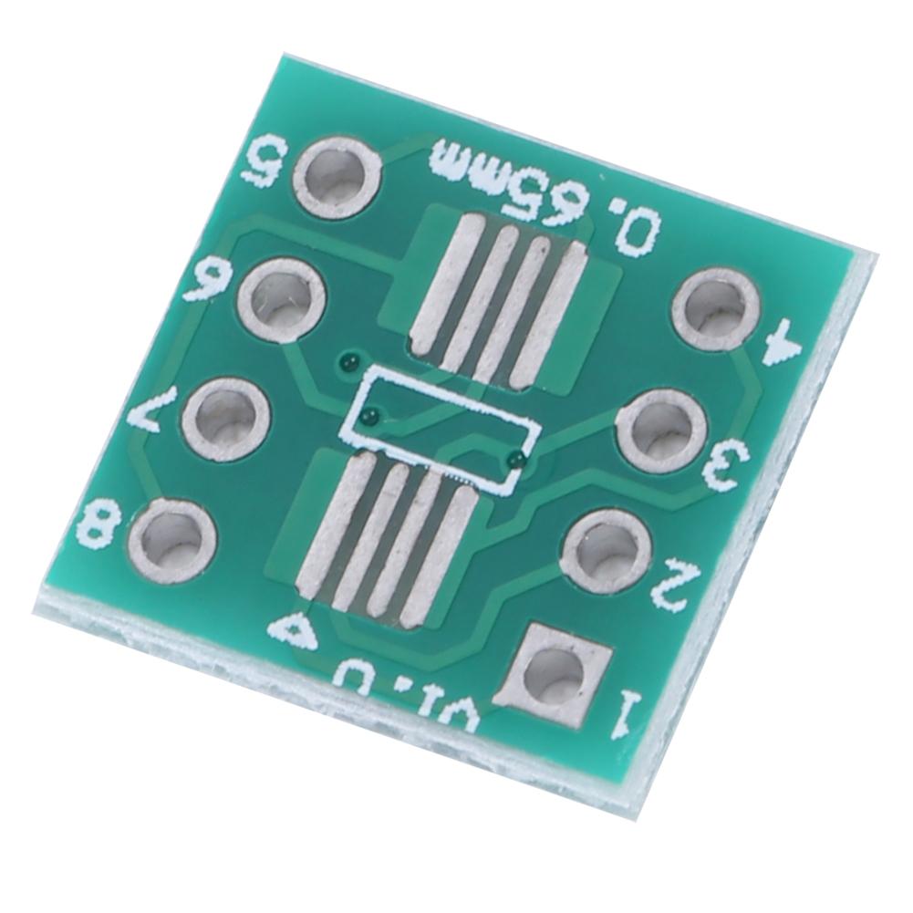 100PCs Adapter Board Converter Module Lightweight SOP8 SSOP8 To DIP8 TSSOP8 DIP SMD To Inline