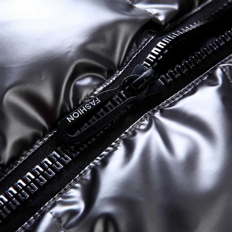 Koreańska jesienno-zimowa błyszcząca kamizelka dla chłopca, wodoodporna, młodzieżowa kurtka bez rękawów dla chłopców w wieku 3-20 lat, kamizelka dla nastolatek