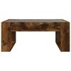 Infinity LED Coffee Table in Smoked Oak 70 x 53 x 30 cm