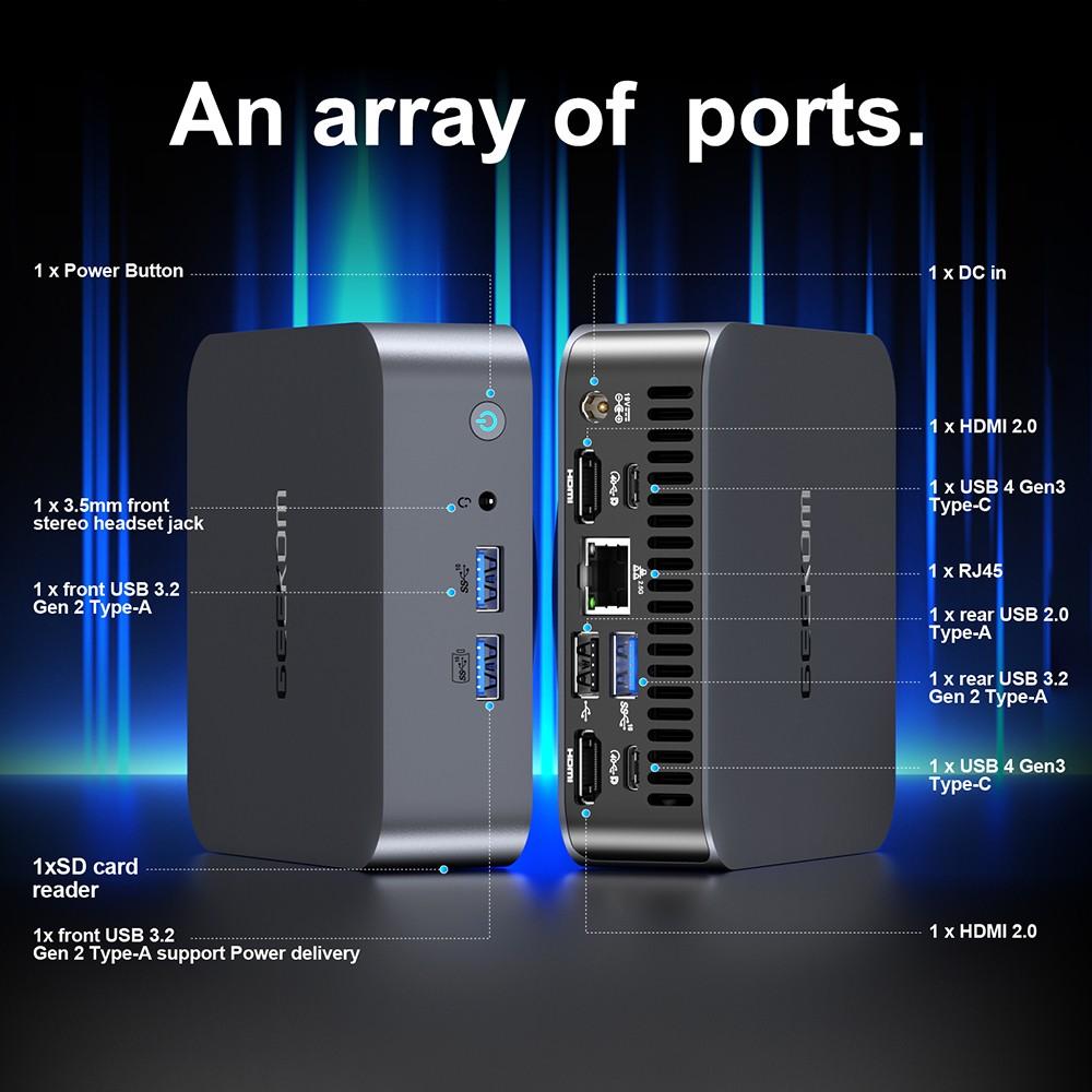 Cumpără Mini PC GEEKOM GT13 Pro i7-13620H 32GB+1TB la prețuri mici