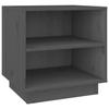 VidaXL Bedside Tables 2 Pcs Grey 40x34x40 Cm Solid Pine Wood