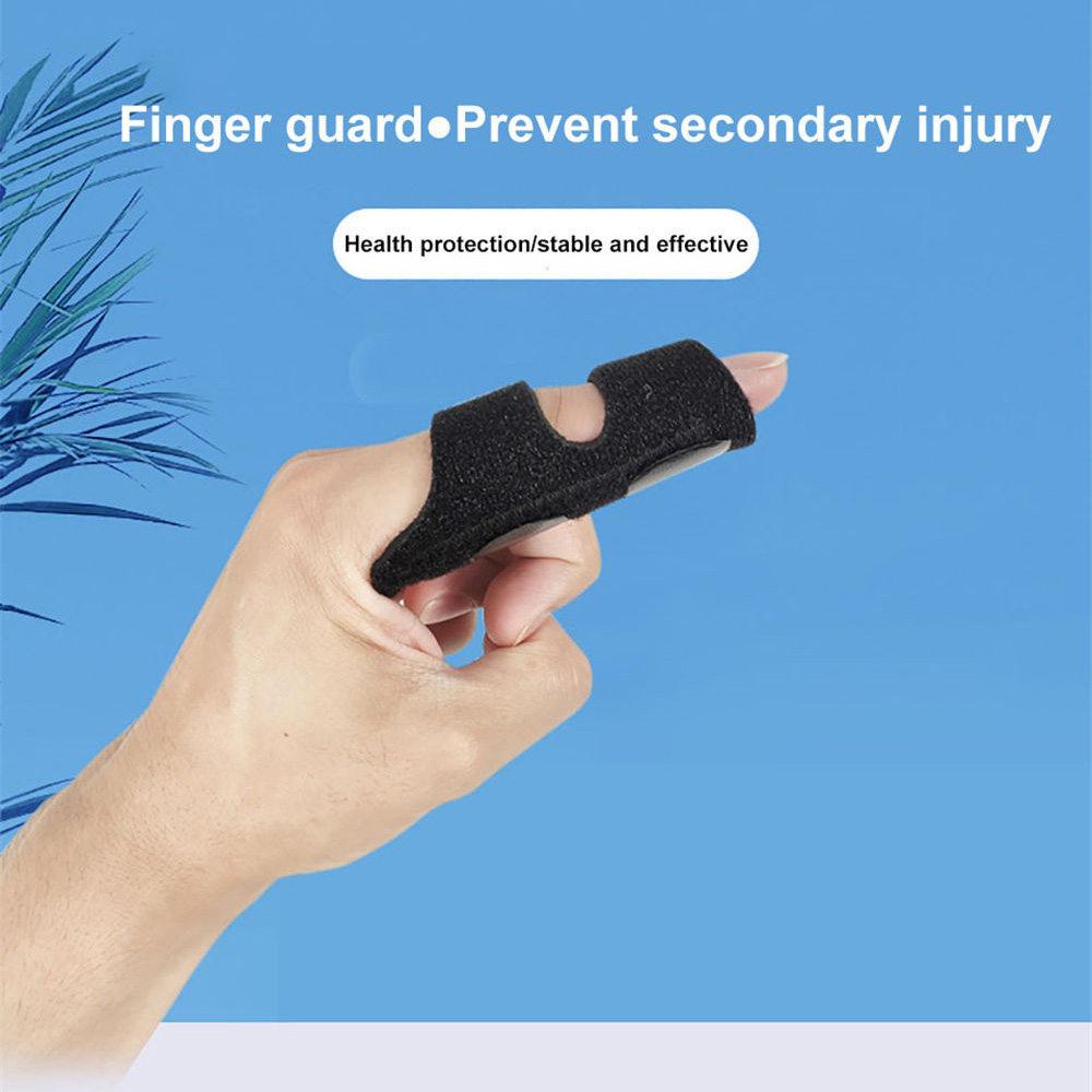 1Pcs Adjustable Finger Splint Brace Built-in Aluminum Alloy Mallet Finger Brace for All Fingers Tendon Release Pain Relief