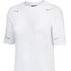 Nike Logo Round Neck Breathable Short Sleeve Drop Shoulder T-Shirt Women T-Shirts White DA3190-100