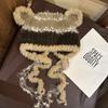 Bear Ears Tassels Knitted Cap For Women Winter Soft Warm Breathable Fashion Hat