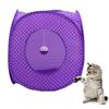 Expandable and flexible cat play tent with a cat toy ball, easy to store, 39 x 39 cm