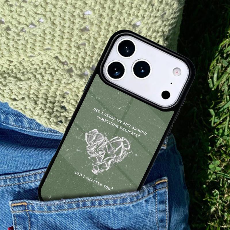 All Too Well Lyrics Phone Case Cover for IPhone 11 12 13 14 15 16e 17 Pro Max Coque for IPhone 17 Air
