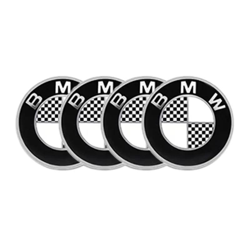 1/4pcs Lot 56mm Wheel Hub Cap Emblem Sticker Car Decoration For BMW Performance F25 F26 F15 F16 E90 E91 E92 E60 E84 G22 X3 X5 X6