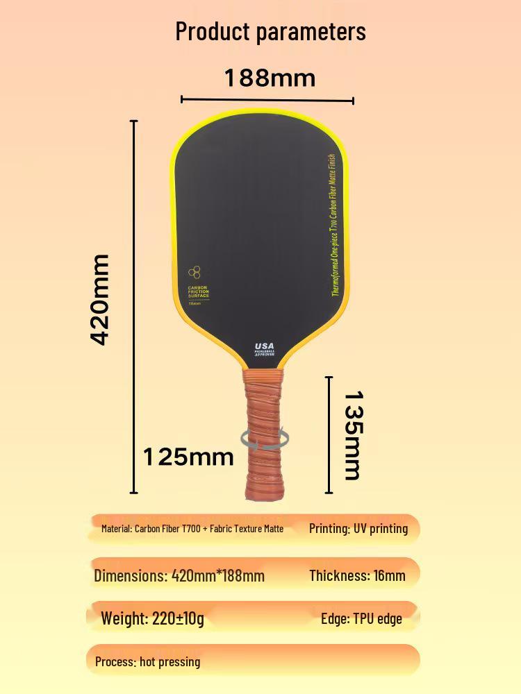 Set Racchette Pickleball Joola Style in Fibra di Carbonio - Attrezzatura Sportiva di Grado Competizione