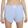Nike Logo Print Lässige Shorts Damen Shorts Hellblau DD5972-436