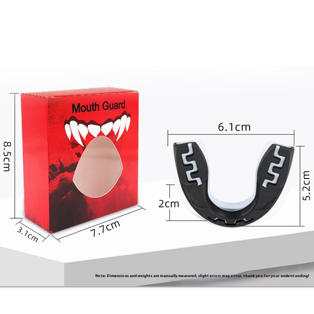 Professional EVA Boxing Mouthguard with Case Fighting Mouth Guard Gum Shield for Boxing Rugby and All Contact Sports