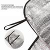 Front Car Window Ice Protection Snow Ice Windshield Cover All Weather Vehicle Sun Block Exterior Anti-Freeze Protector For RVs