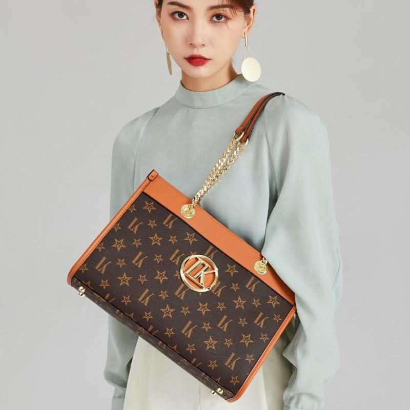 High-quality large-capacity women's bag, 2024 winter new trendy fashion bag, shoulder and crossbody tote bag for women