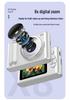 100MP Dual CCD Retro Student Card Camera - Uploadable & Portable