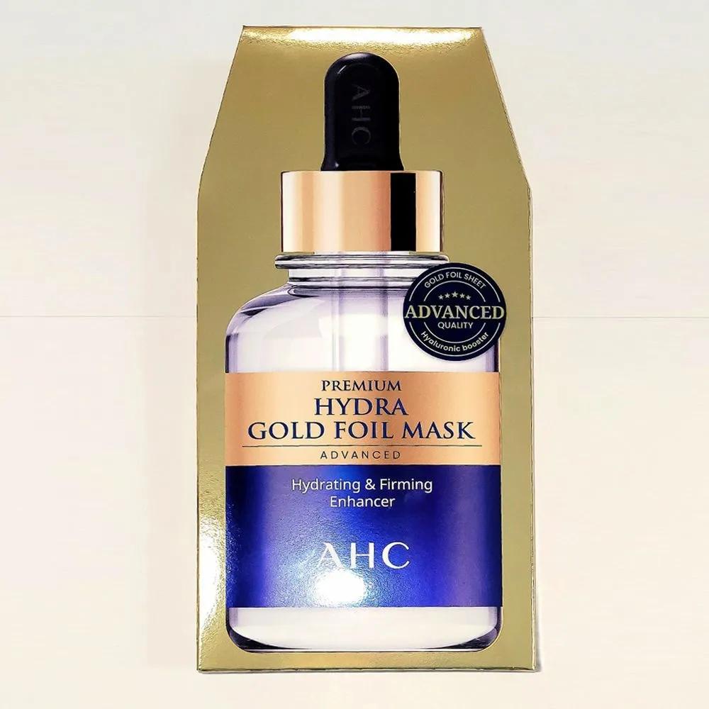 AHC Premium Hydra Gold Foil Mask Advanced 5-Pack (Latest Model)