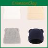 Gorro de Inverno Infantil com Estampa de Urso de Desenho Animado Para Meninos e Meninas Bebês