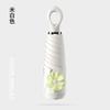 New 50% Off Six Bones Hand Open Vinyl Fabric Sunscreen Umbrella Love Handle Fashion Umbrella Climbing Flower Umbrella