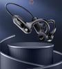 New Stereo Bluetooth 5.3 Bone Conduction Sports Earphones with Card Slot - Compatible with Android and Apple Devices.