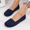Women's Knit Mesh Breathable Low-Cut Casual Flats for Everyday Wear